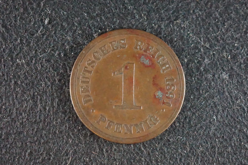 Deutsches kaiserreich 1pfennig - kaiserreich,
