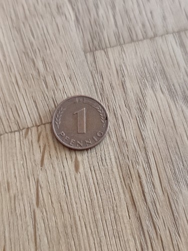 Pfennig brd 1950 j - 1,